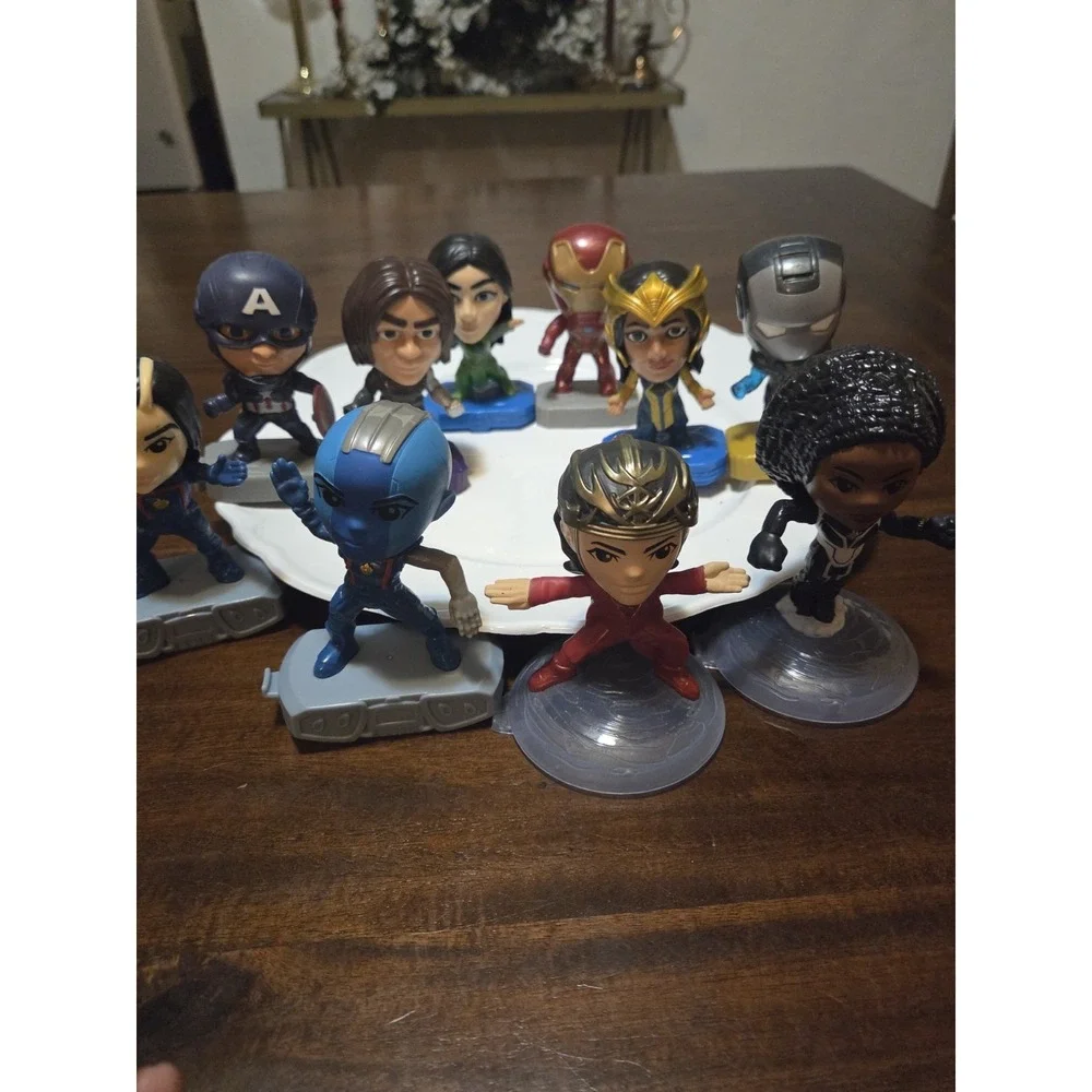 Mcdonalds Happy Meal Marvel Toys, Lot Of 10
